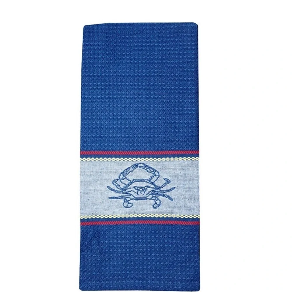 Michaelian Home Lobster & Crab Embroidered Towels!